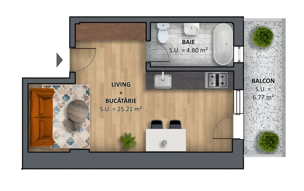 TRL Beach Villa apartmanet 08, 16, 24, 32, 40